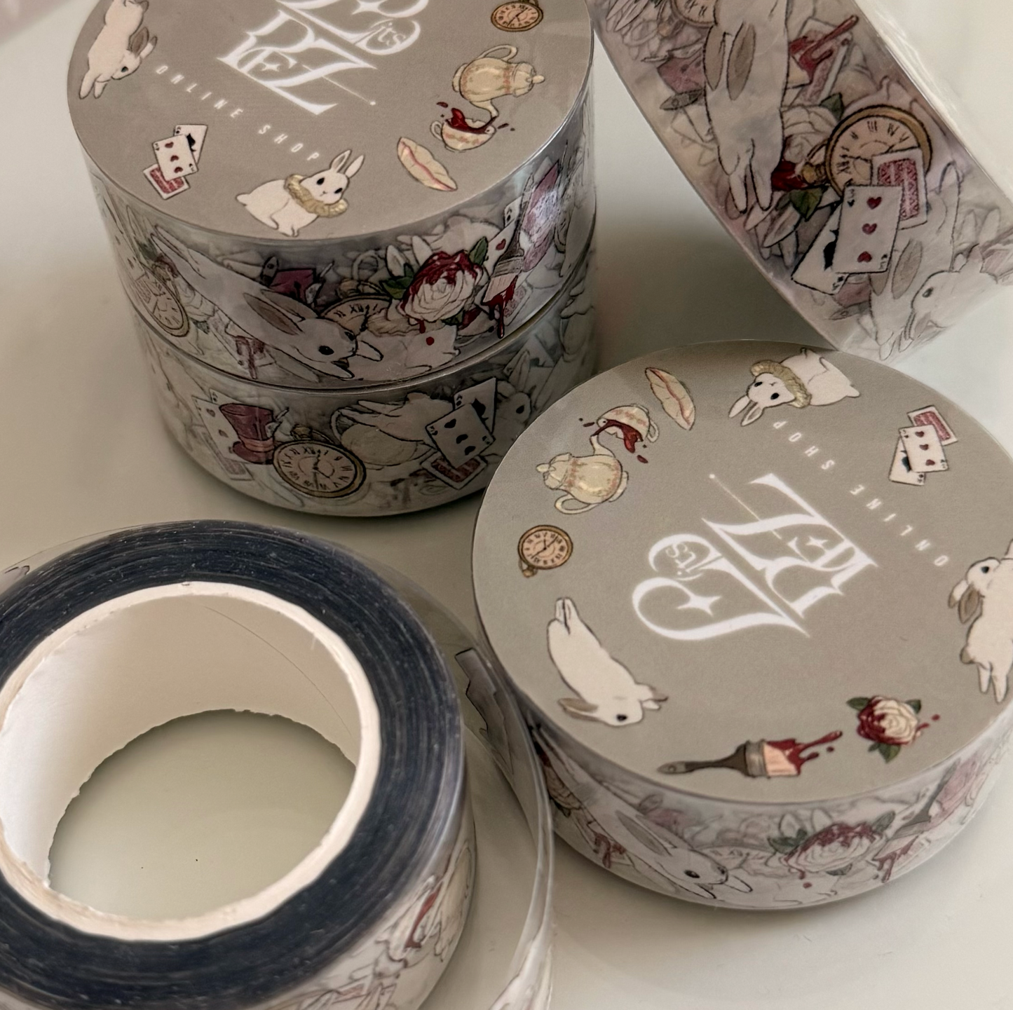 ✧ White Rabbit CLEAR WASHI TAPE ✧