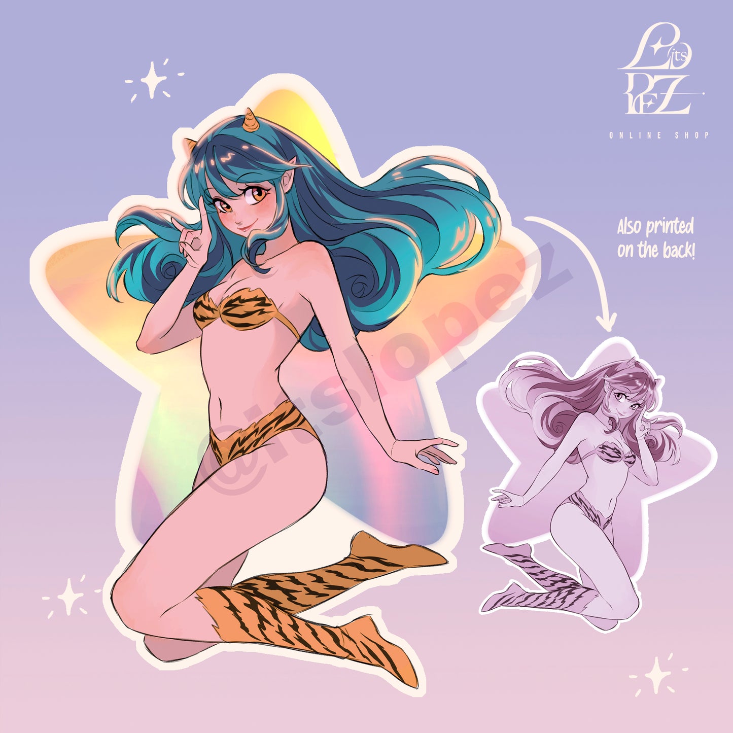 ✧ Lum "HOLO" STICKER ✧