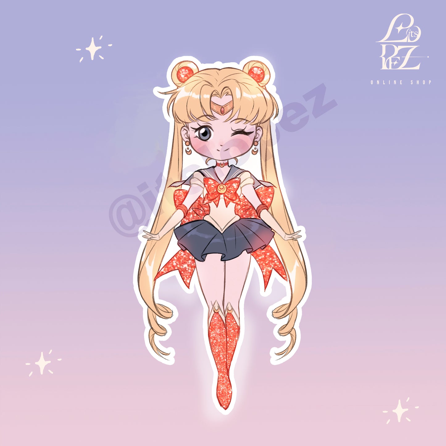 ✧ Sailor Moon "Pixie dust" STICKER ✧