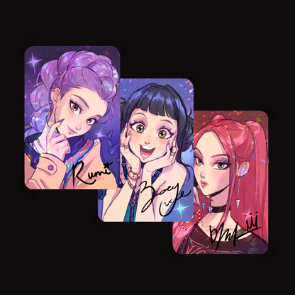 ✧ K-Pop Demon Hunters PHOTOCARDS + PRINTS ✧